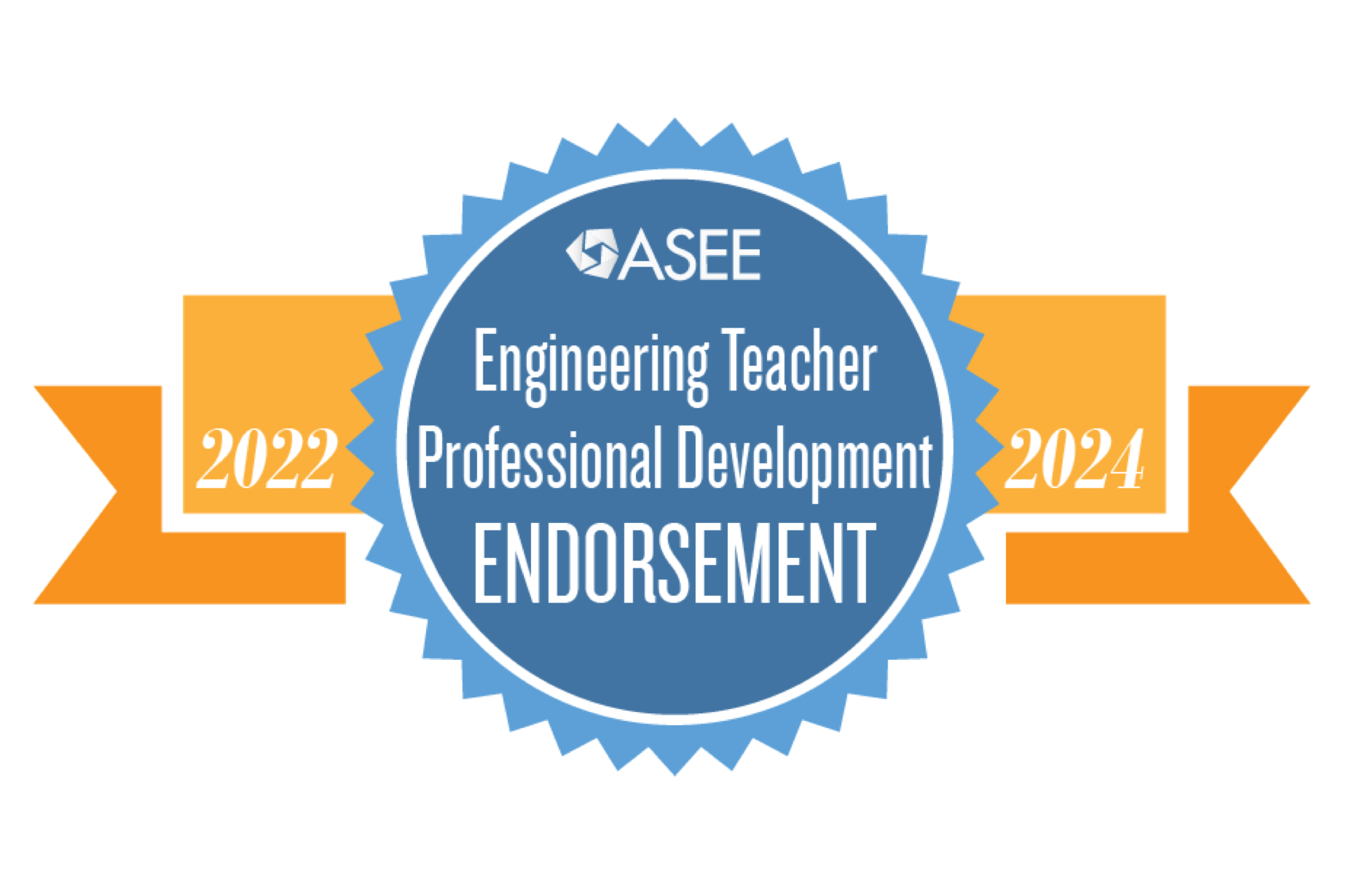 ASEE Engineering Teacher Professional Development Endorsement badge