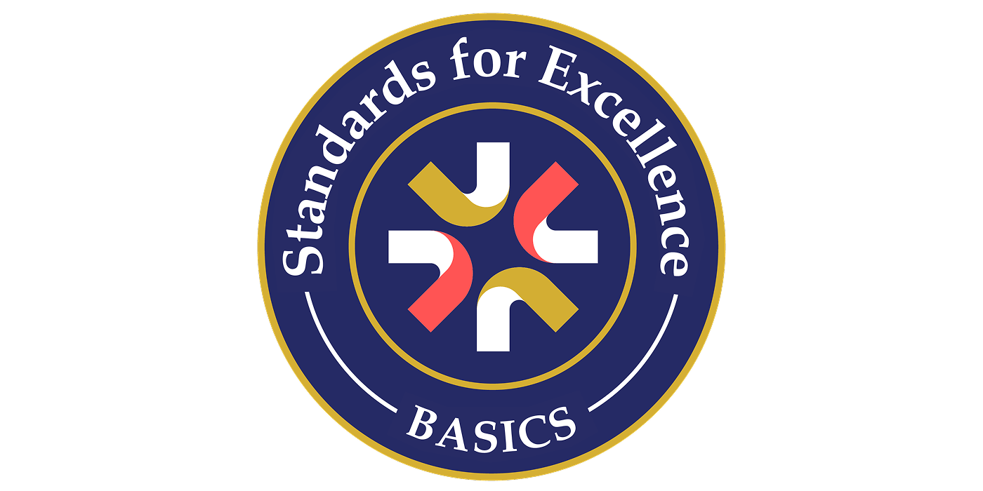 Standards Basics recognition through the Standards for Excellence® program of Maryland Nonprofits